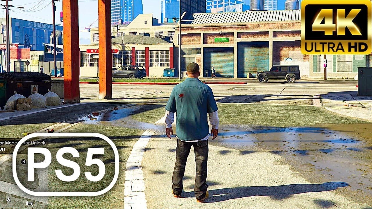 GTA 5 PS5 Gameplay 4K 60FPS