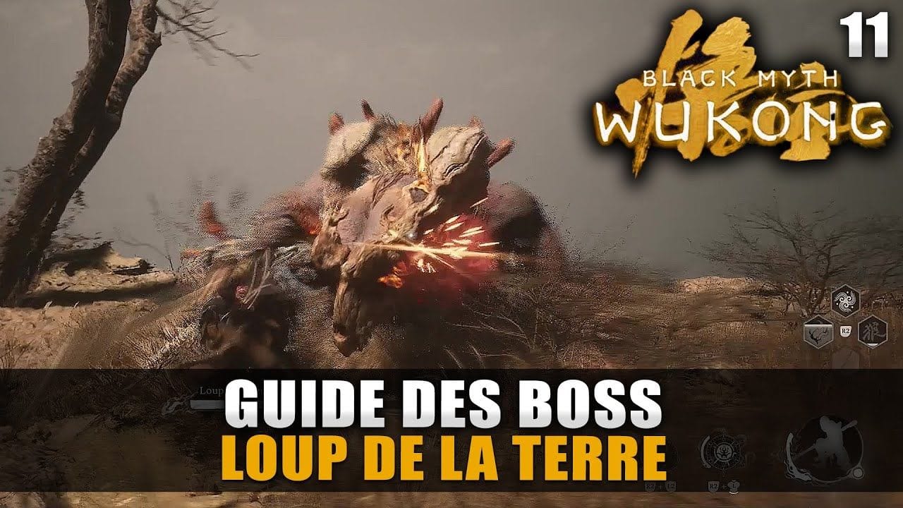 Black Myth Wukong : Guide BOSS - Loup de la Terre (Emplacement & Stratégie COMBAT) Entrée du Village