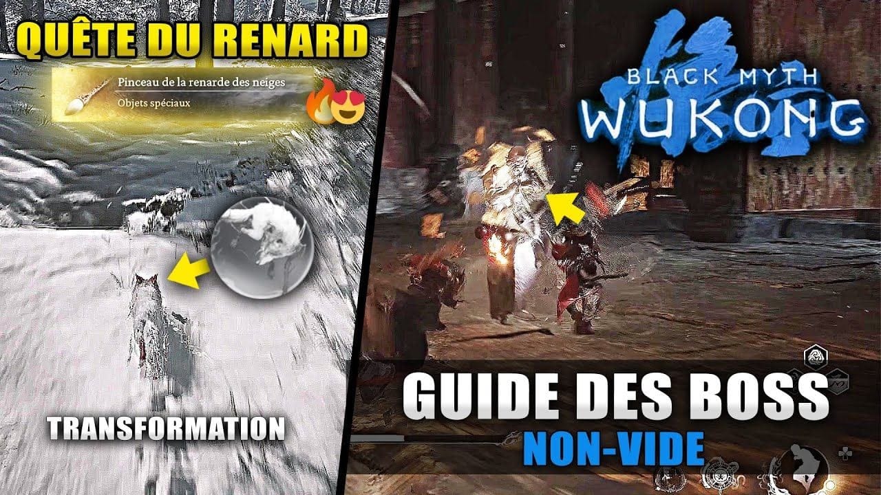 Black Myth Wukong : SE TRANSFORMER EN RENARD 🔥 Solution Quête (BOSS Non-Vide) COMBAT & Stratégie