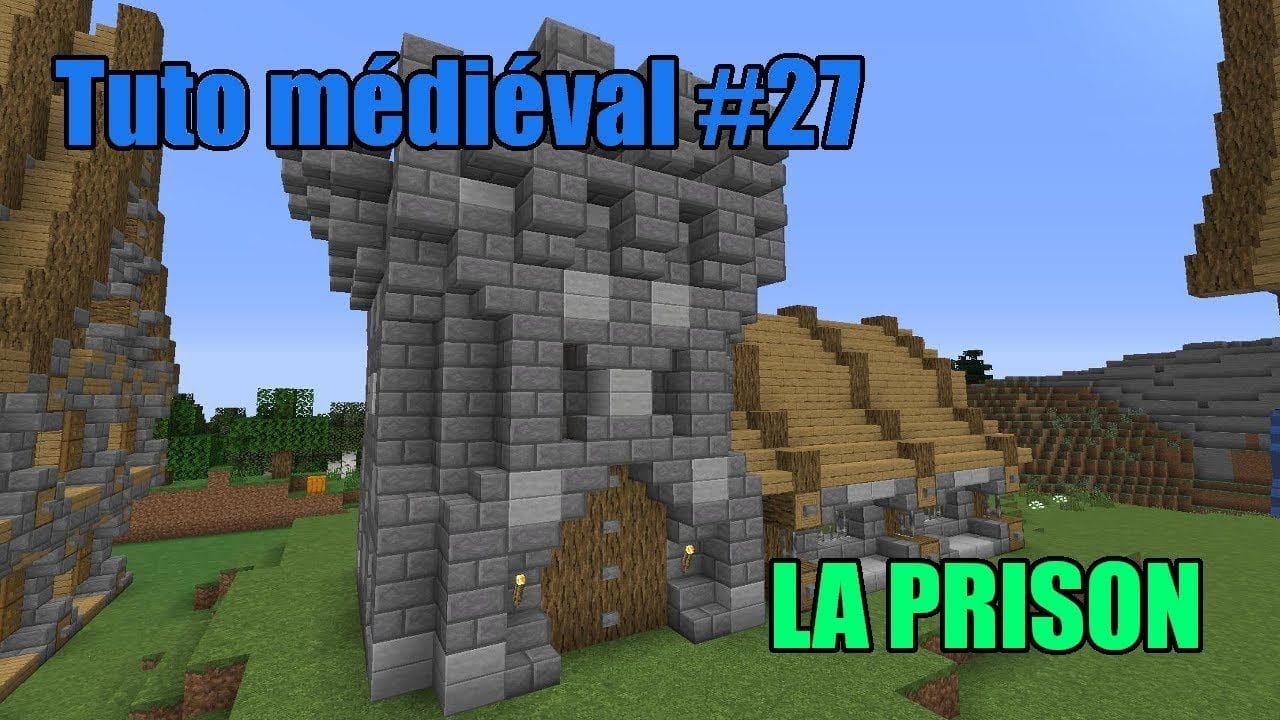 Minecraft - Construire un village médiéval de A à Z #27 - La prison