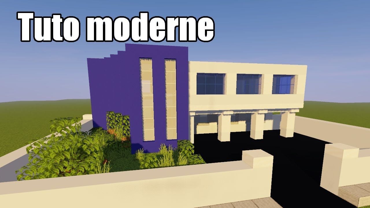 Minecraft - Tuto ville moderne #30 - L'école