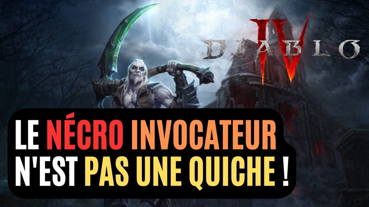 Le Nécromancien Invocateur Incroyable via ce Build 1 à 50+ dans Diablo IV !