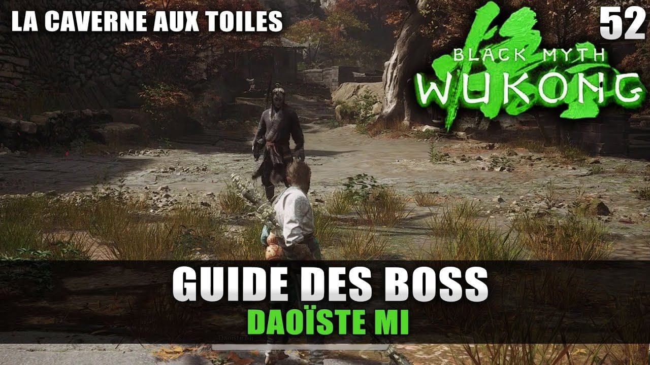 Black Myth Wukong : Guide BOSS : DAOÏSTE MI (Stratégie COMBAT) Hameau de chute de pétale