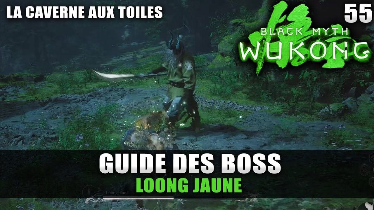 Black Myth Wukong : Guide BOSS : LOONG JAUNE (Stratégie COMBAT) Relief du loong déchu