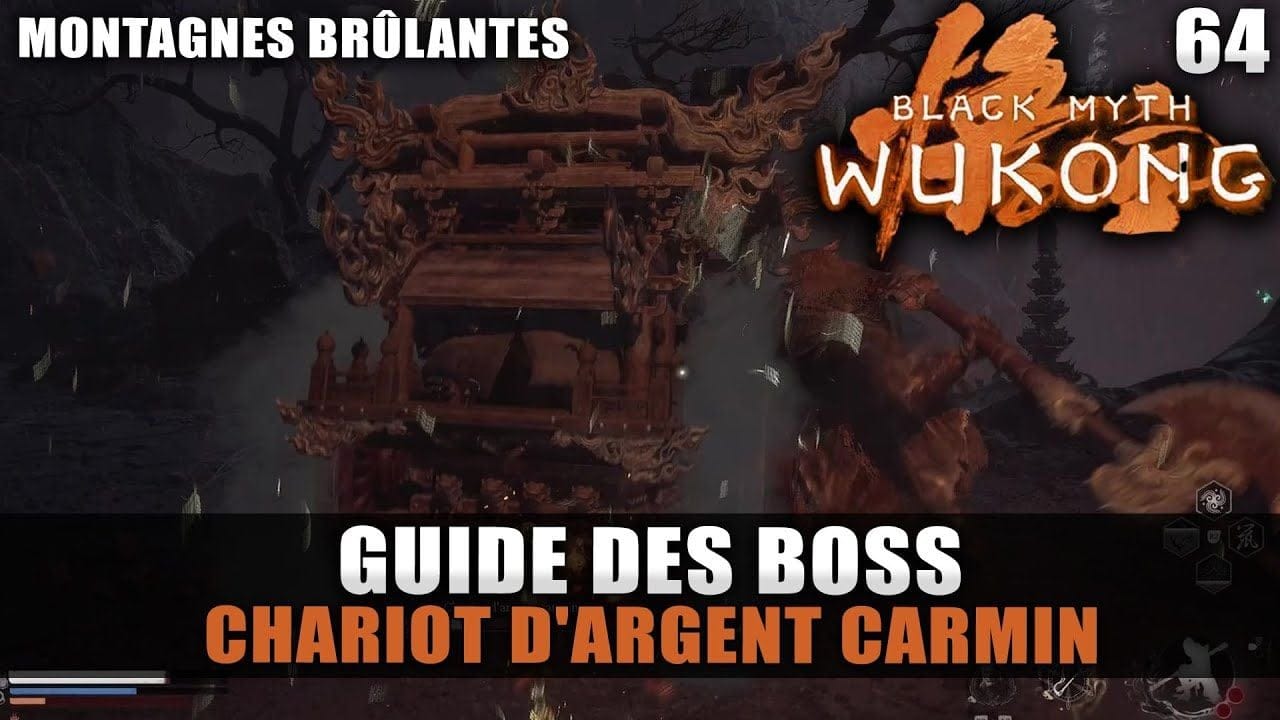 Black Myth Wukong : Guide BOSS : CHARIOT D'ARGENT CARMIN (Stratégie COMBAT) Le Hall d'émeraude