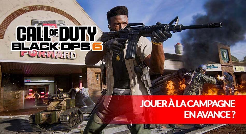 Mais au fait quand démarre l’accès anticipé pour jouer à la campagne de Call of Duty Black OPS 6 ? | Generation Game