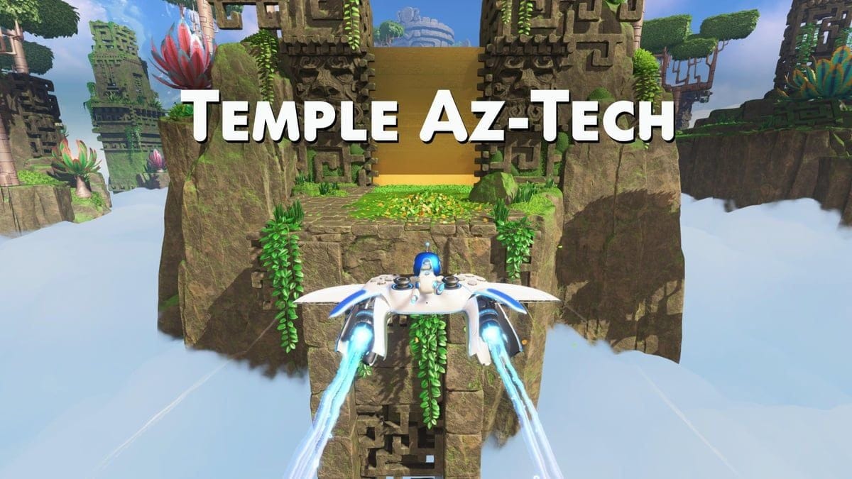 Temple Az-Tech Astro Bot : Comment trouver tous les collectibles pour finir le niveau à 100% ?