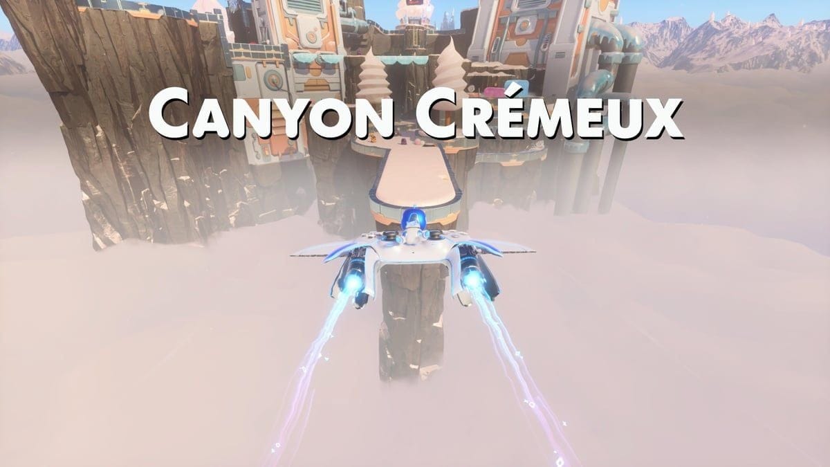 Canyon Crémeux Astro Bot : Comment trouver tous les collectibles pour finir le niveau à 100% ?