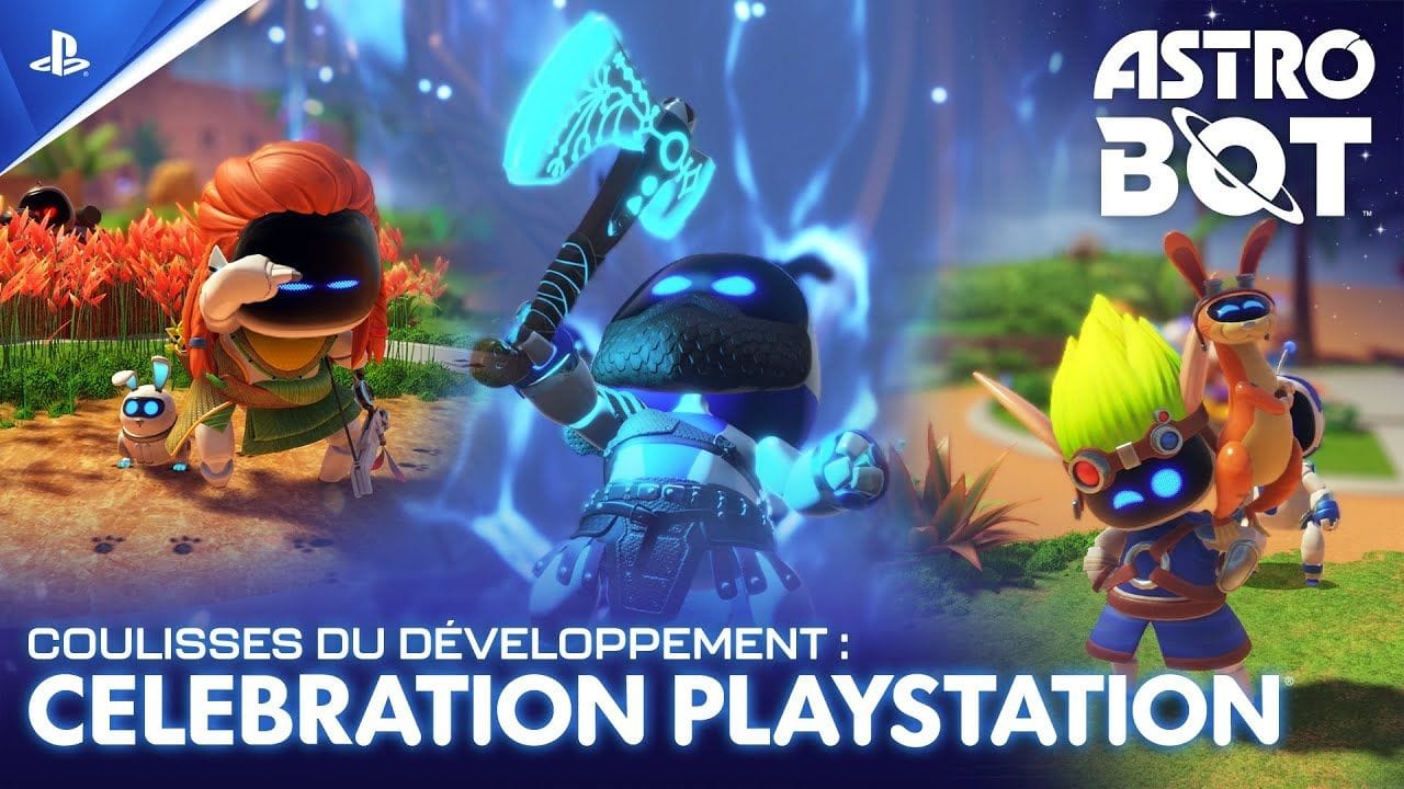 ASTRO BOT - Coulisses du développement : "Célébration de l’univers PlayStation" - 4K | PS5